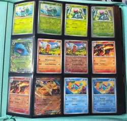 Pokemon 151 English 100% Complete Master Set with Reverses & Vault X Binder. - Image 5