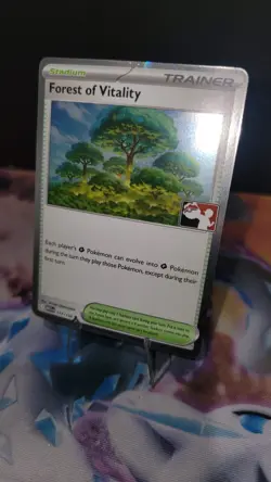 Forest Of Vitality COSMOS Holo Prize Pack Series 8 Promo Pokemon Card NM/LP - Image 1