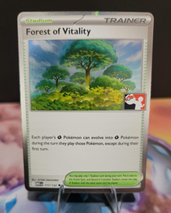 Forest Of Vitality COSMOS Holo Prize Pack Series 8 Promo Pokemon Card NM/LP - Image 2