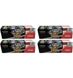 Pokemon TCG Prismatic Evo Sam’s Club Surprise Box + Booster Bundle Sealed x4 Lot - Image 1