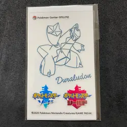 [New] Pokemon Center Japan Limited Prize Seal Sticker 2020 Duraludon E133 - Image 1