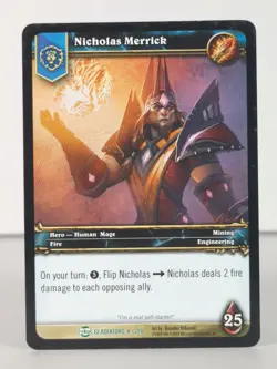 Nicholas Merrick - Blood of Gladiators - 8/208 - singles - Uncommon - Image 3