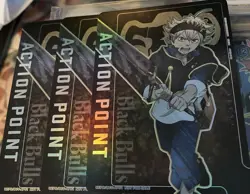 3x Black Clover Asta Action Point FOIL - UEPR /BCV-AP01 NM - Union Arena - Image 1