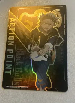 Black Clover Asta Action Point FOIL - UEPR /BCV-AP01 - Union Arena - Image 1