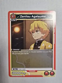 Union Arena Demon Slayer Vol 2 - Zenitsu Agatsuma - UEX05BT/KMY-3-062 - Image 1