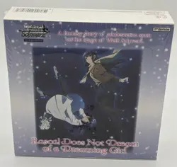 Sealed Booster Box Weiss Schwarz Rascal Does Not Dream of a Dreaming Girl TCG - Image 1