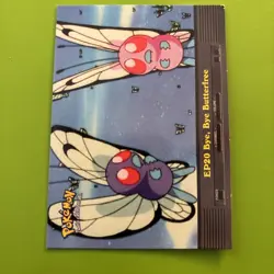 EP20 Bye, Bye Butterfree Pokemon Topps Series 2 Card - Image 1