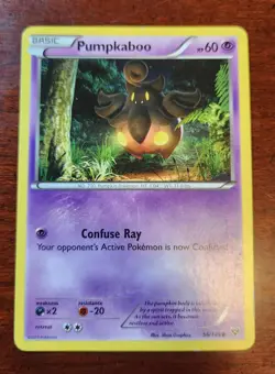 Pumpkaboo Pokemon Card, XY Set 56/146 - Image 1