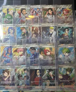 Pokemon TCG Trainer Full Art Cards Lot of 20 Near Mint Condition - Image 1