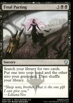 Final Parting 093/269 Dominaria MTG Magic the Gathering card - Image 1