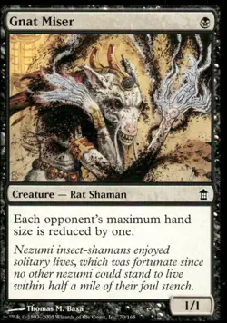Gnat Miser Saviors of Kamigawa MTG Magic the Gathering card - Image 1