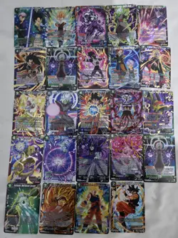 Dragon Ball Super Trading Card Game Rare Lot of 87 - Image 1
