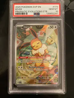 Eevee 173 Sv: Scarlet & Violet Promo Cards Holo, English (PSA 10) - Image 1