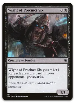 Wight of Precinct Six #287 (NM) Jumpstart JMP Magic MTG - Image 1