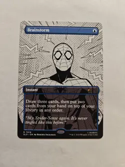 Brainstorm (7016) #7016 (NM) Secret Lair Drop SLD Magic MTG - Image 1