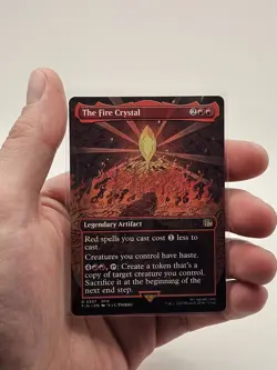 The Fire Crystal (Borderless) FINAL FANTASY Rare NM Magic: The Gathering Foil - Image 5