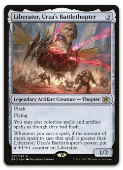 Liberator, Urza's Battlethopter #237 (NM) Brothers' War BRO Magic MTG - Image 1
