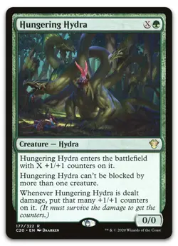 Hungering Hydra #177 (NM) Commander 2020 C20 Magic MTG - Image 1
