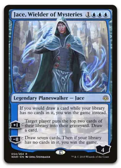 Jace, Wielder of Mysteries #54 (NM) War of the Spark WAR Magic MTG - Image 1