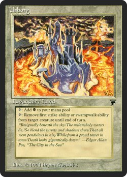 Urborg (MP) Legends LEG Magic MTG - Image 1