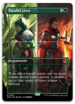 Parallel Lives (Anime Borderless) #83 (NM) Wilds of Eldraine WOT Magic MTG - Image 1