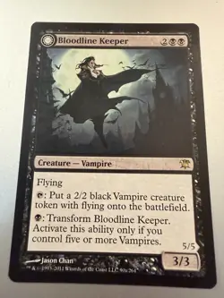Bloodline Keeper #90 (LP) Innistrad ISD Magic MTG Lord of Linneage - Image 1