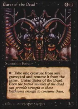 1x Eater of the Dead Moderate Play, English The Dark MTG Magic - Image 1