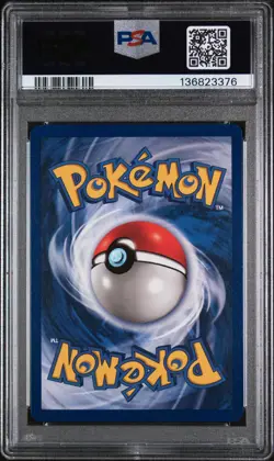 1999 Pokemon Wizards of the Coast Black Star Promo First Movie Dragonite PSA 8 - Image 2