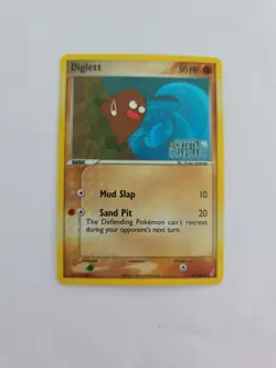 Pokemon TCG Diglett Reverse Holo 50/100 Crystal Guardians 2006 - Image 1
