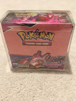 Pokemon Fusion Strike Booster Box UNSEALED (36 Sealed Packs) FREE CASE INCLUDED - Image 1