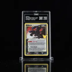 Pokemon Umbreon Gold Star Celebrations Classic Coll POP Series 5 Holo #17 TAG 10 - Image 1