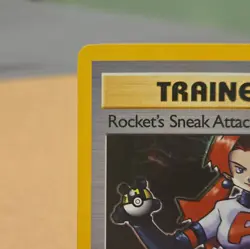 Rocket's Sneak Attack 16/82 Pokemon TCG Team Rocket Unlimited Holo Rare (LP) - Image 2