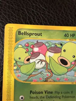 Pokemon TCG Bellsprout Aquapolis 69/147 Regular Common - Image 2