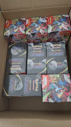 Pokemon TCG Phantasmal Flames sealed Half Booster Box 18 Packs - Image 1