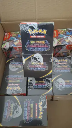 Pokemon TCG Phantasmal Flames sealed Half Booster Box 18 Packs - Image 2