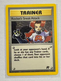Rocket's Sneak Attack 72/82 Rare Team Rocket Pokemon Near Mint - Image 1