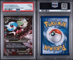 2016 Pokemon XY FA/M Gardevoir EX Gen Radiant Collection PSA 7 Near Mint #RC31 - Image 2