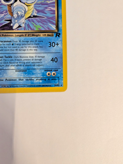 Dark Blastoise 20/82 Team Rocket Vintage 1999 Pokemon TCG WotC Non Holo Rare Nea - Image 4
