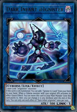 Dark Infant @Ignister - Ultra Rare 1st Edition MP22-EN086 - NM - YuGiOh - Image 1
