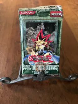Yugioh Yu-Gi-Oh! Soul Of The Duelist booster pack Sealed English - Image 1