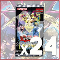 YuGiOh THE DARK SIDE OF DIMENSIONS MOVIE PACK x24 (Same as Box) SECRET MVP1 1st - Image 1