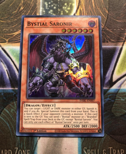 *** BYSTIAL SARONIR *** 1ST EDITION SUPER RARE DABL-EN007 MINT/NM YUGIOH! - Image 1
