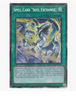 Spell Card "Soul Exchange" - MP25-EN007 - Starlight Rare YuGiOh - Image 1
