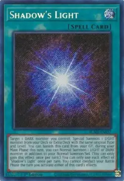*** SHADOW'S LIGHT *** 1ST EDITION SECRET RARE MINT/NM BLMR-EN037 YUGIOH! - Image 1