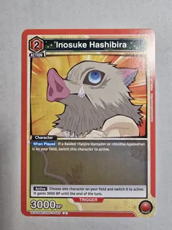 Union Arena Demon Slayer Vol 2 - Inosuke Hashibira - UEX05BT/KMY-3-065 - Image 1