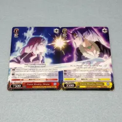 Weiss Schwarz That Time I Got Reincarnated as a Slime Shuna Shion 2 Card Set NM - Image 1