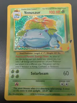 Venusaur 15/102 Pokemon Celebrations Classic Collection Holo Card - Image 4