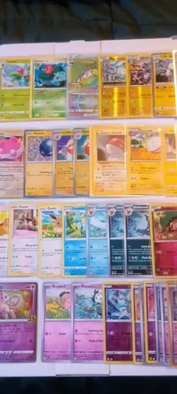Pokemon Card Collection Lot Bulbasaur, Topps, Pikachu,Mew V - Image 3