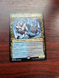 1x SHOWCASE GRIMGRIN, CORPSE-BORN - Commander - MTG - Magic the Gathering - Image 1