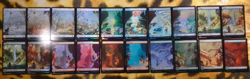 20x FOIL Magic MTG Full Art Land SET Complete BLOOMBURROW /4 STAGIONI / 4 SEASON - Image 1